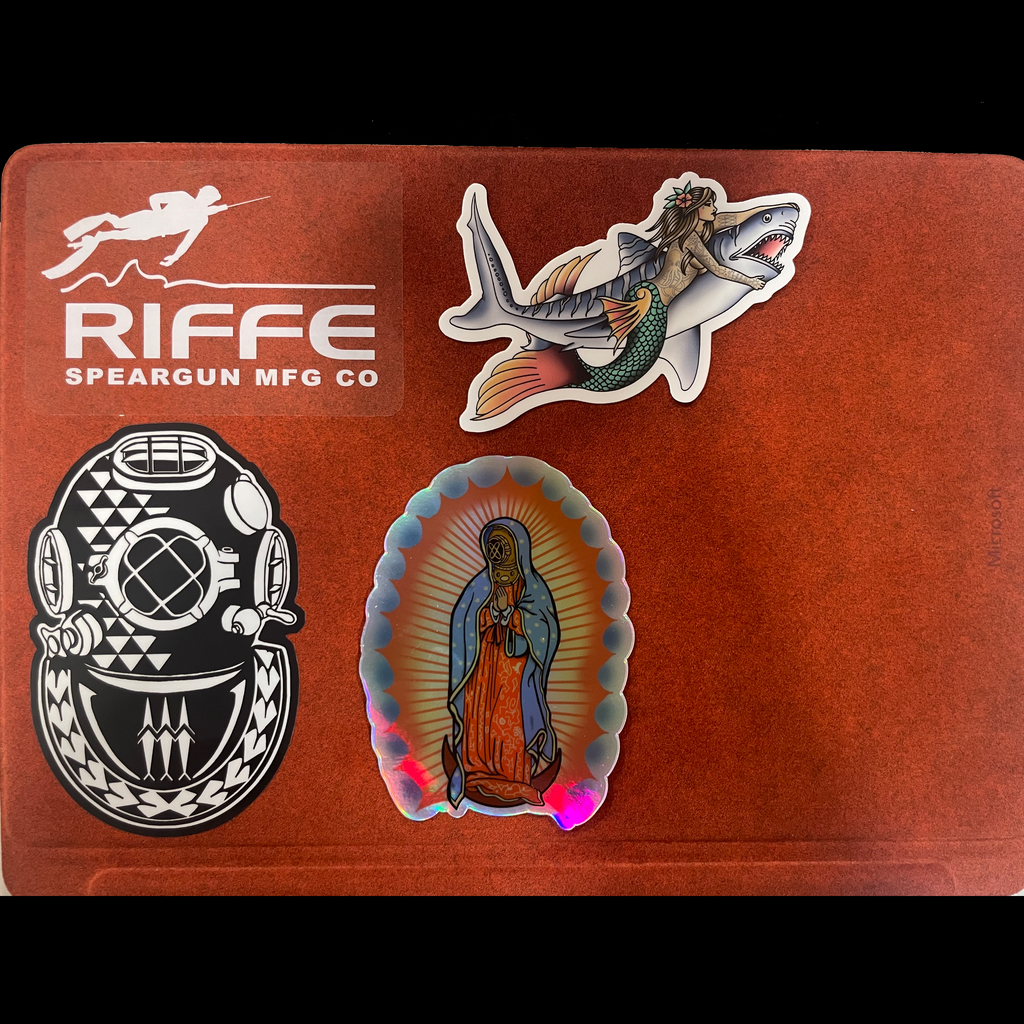 Holographic Virgin Mary Sticker